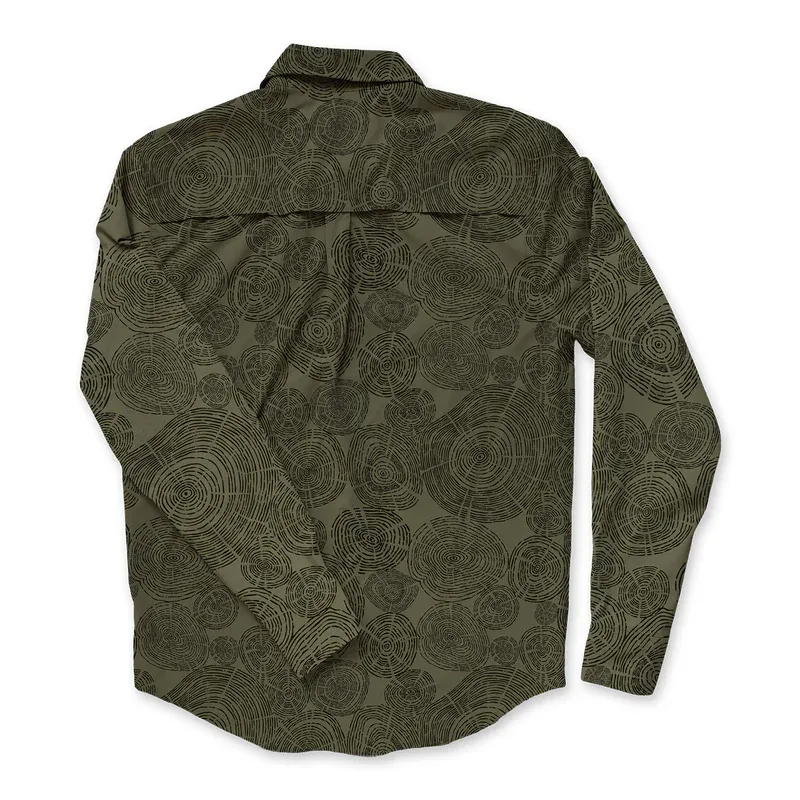 Rep Your Water L/S Button Down - Wellfleet - Tree Rings