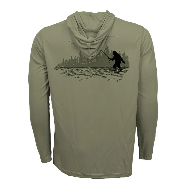 Rep Your Water Hooded Sun Shirt - ECO50 - Tight Loops Squatch