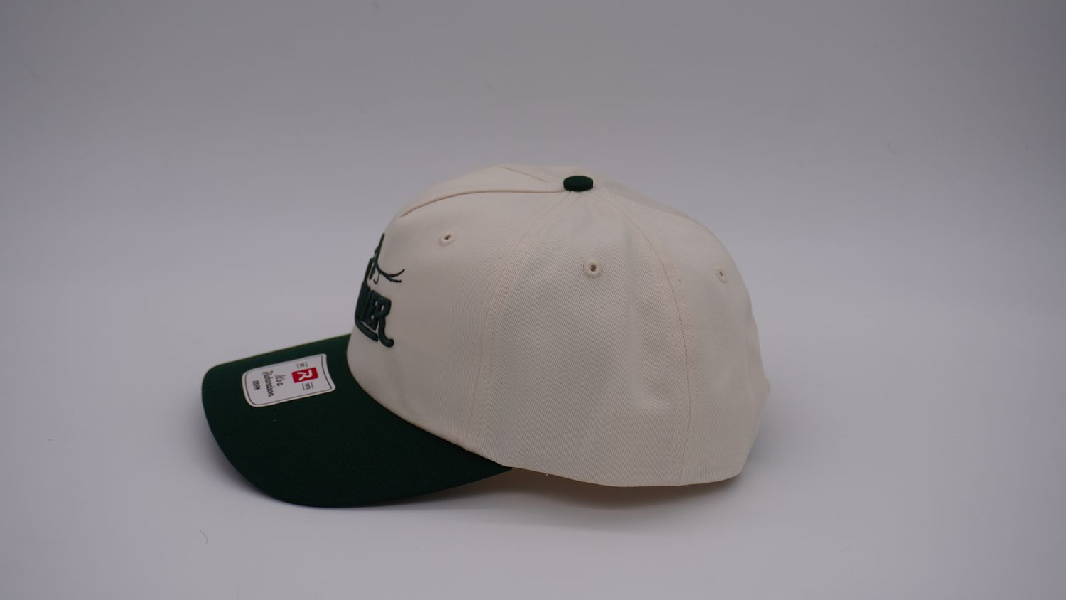 Upriver Hat - Richardson 356 Combo Cream/Dark Green