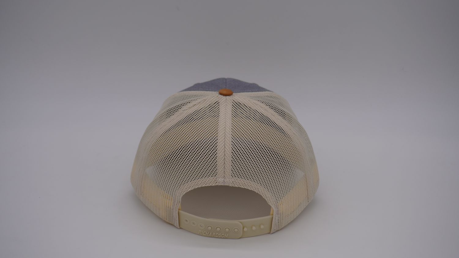 Upriver Hat - Richardson 112 Tri Heather Grey/Birch/Amber Gold