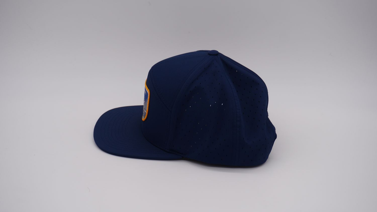 Upriver Hat - Richardson 169 Cannon Solid Light Navy with Casey Underwood patch