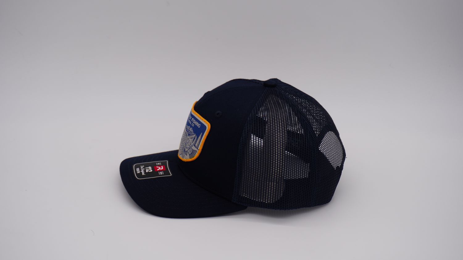 Upriver Youth Hat - Richardson 112 Solid Navy w/ Casey Underwood patch