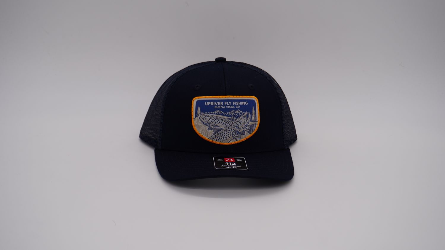Upriver Youth Hat - Richardson 112 Solid Navy w/ Casey Underwood patch