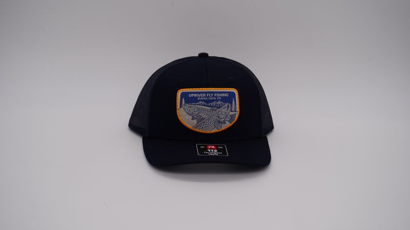 Upriver Youth Hat - Richardson 112 Solid Navy w/ Casey Underwood patch