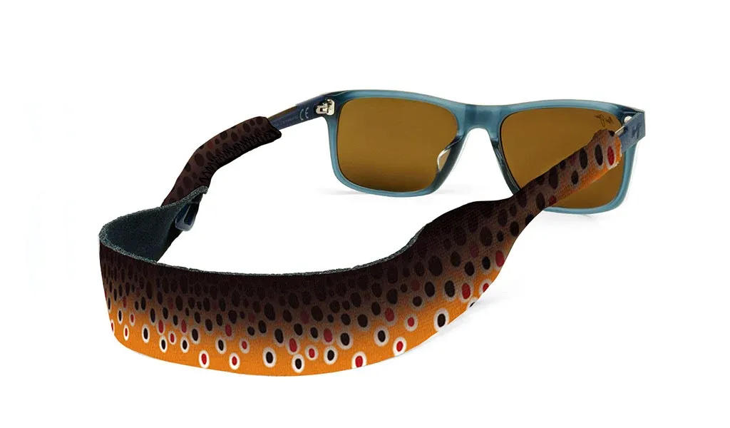 Croakies Original Prints - Brown