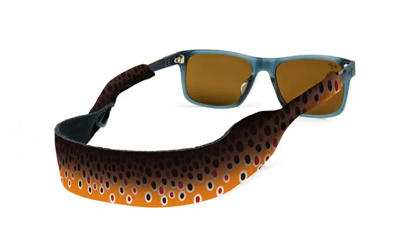 Croakies Original Prints - Brown