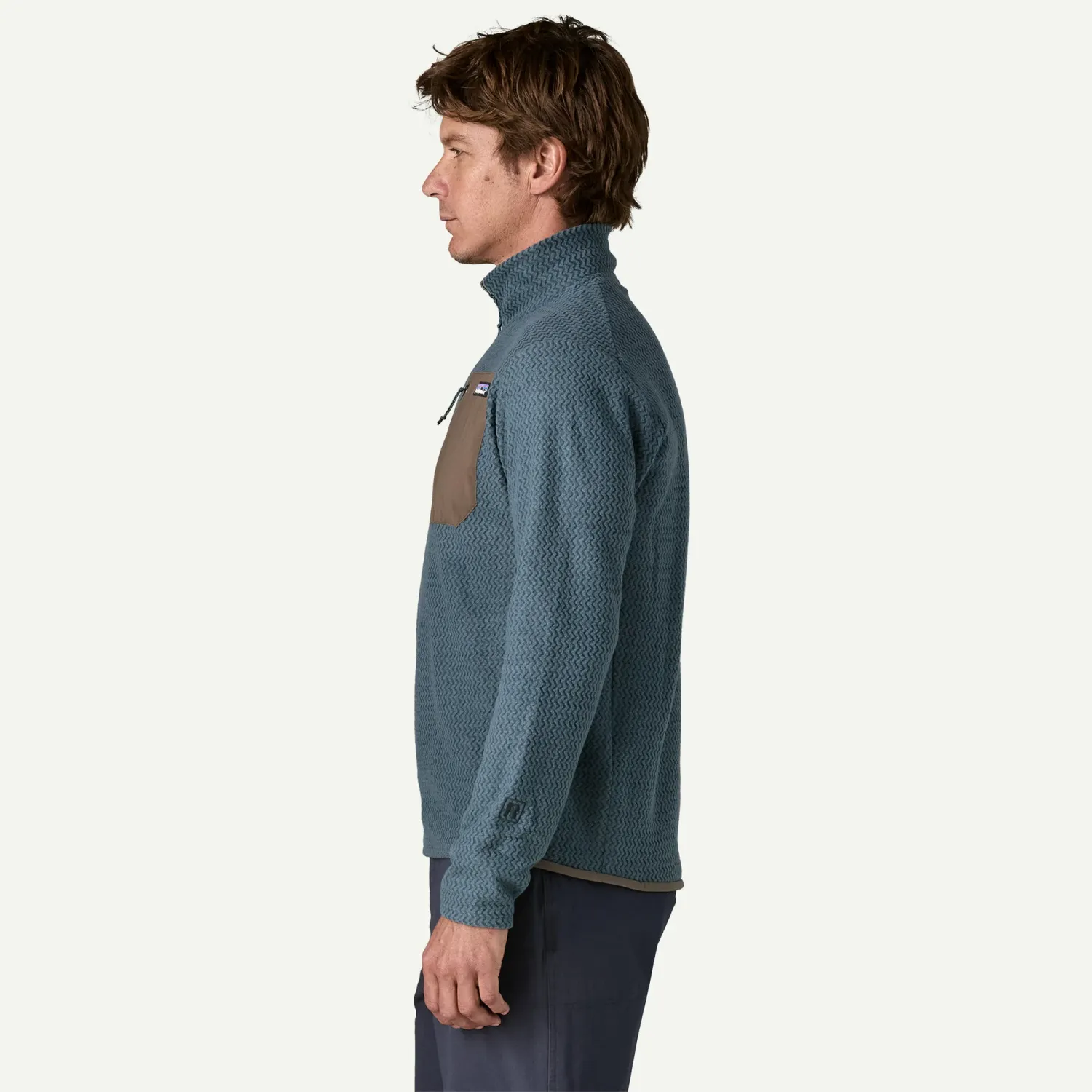 Patagonia - Mens R1 Air Zip Neck - Summit Blue
