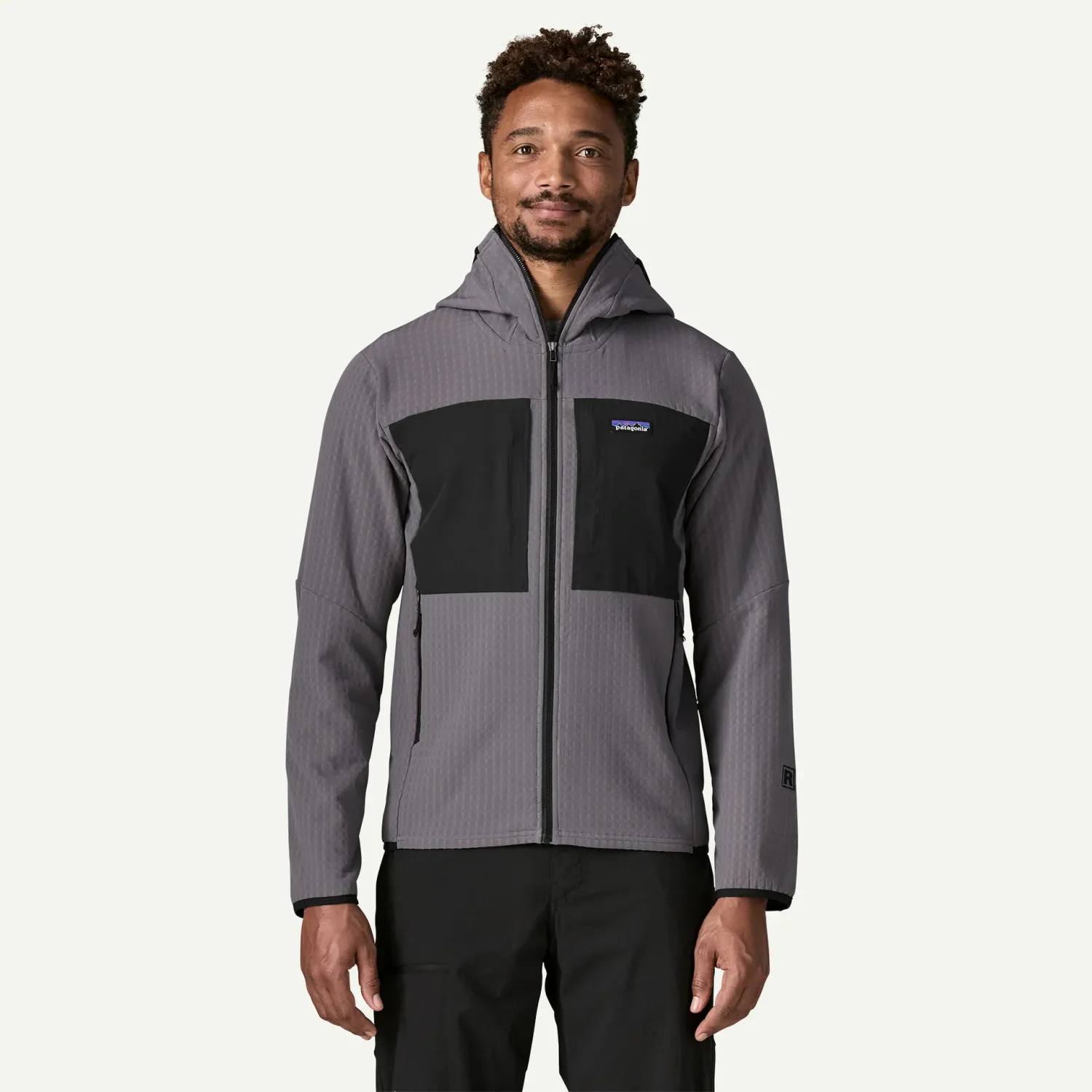 Patagonia - Mens R2 TechFace Hoody - May Grey