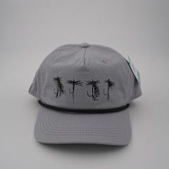 Rep Your Water Hat Trout Ties 5 panel unstructured
