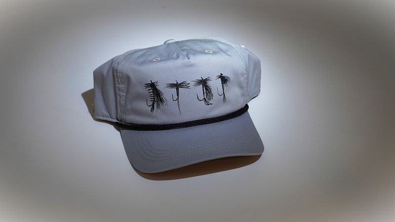 Rep Your Water Hat Trout Ties 5 panel unstructured