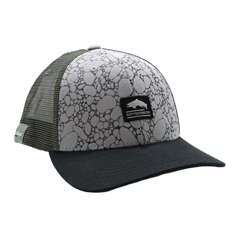 Rep Your Water Hat River Rock Badge standard fit