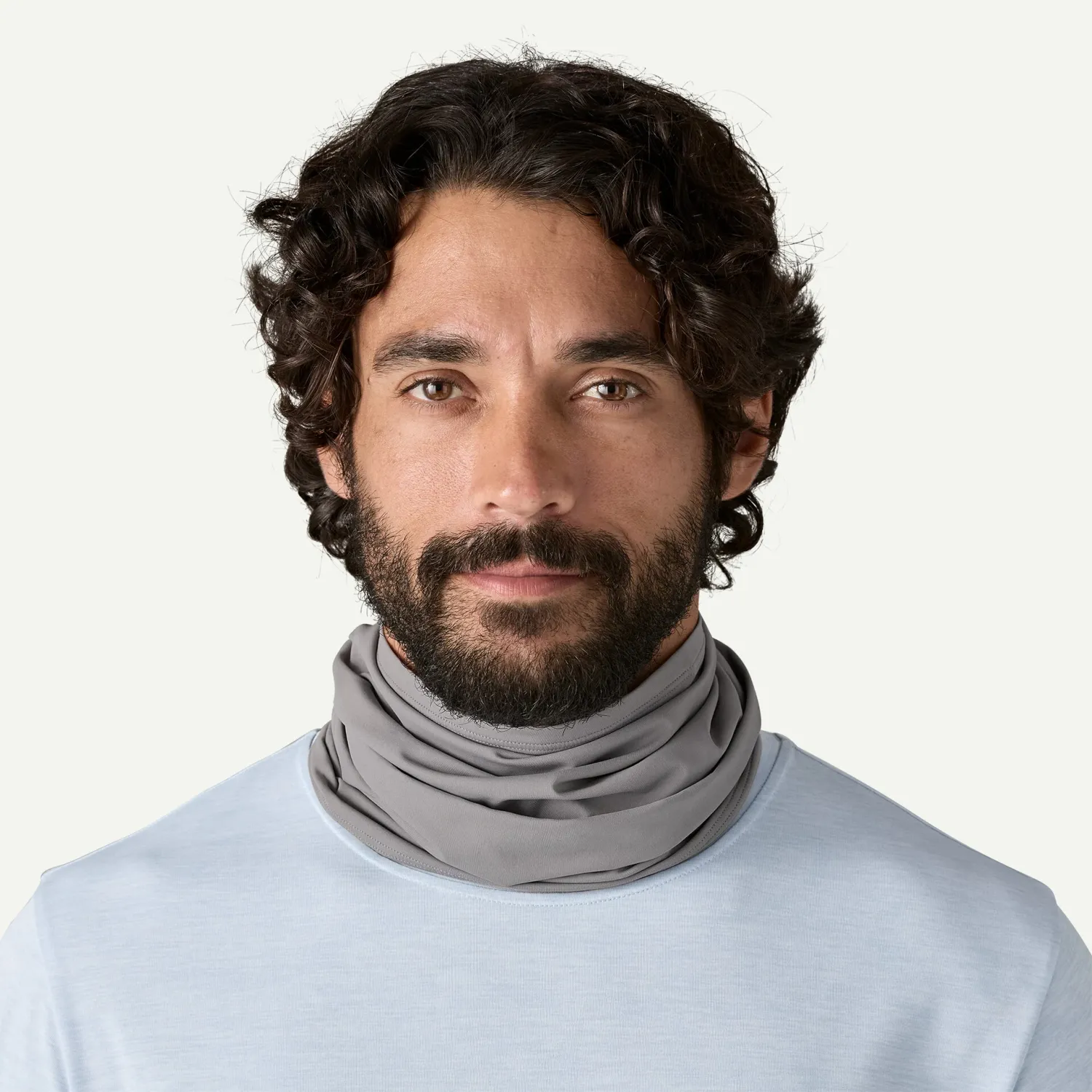 Patagonia Sun Mask - Polar Breeze: Basin Green