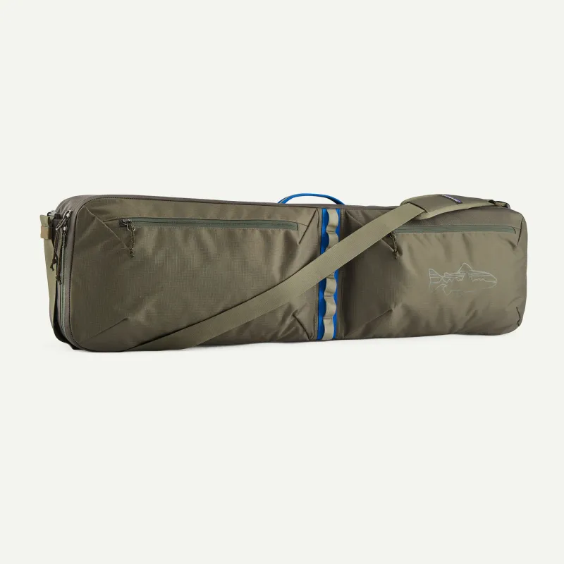 Patagonia Black Hole Rod Case - Basin Green w Fitz Trout