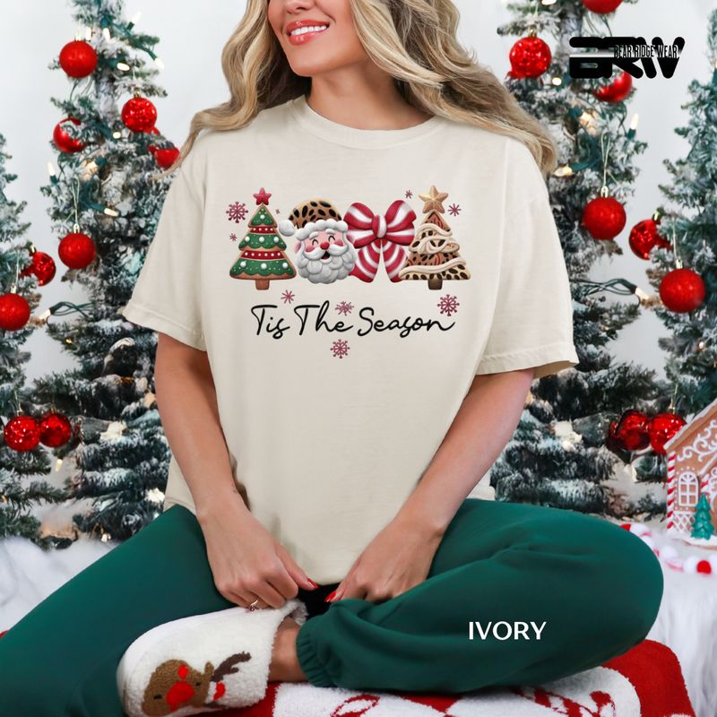 &#39;Tis the Season Yarn&#39; Christmas Tee