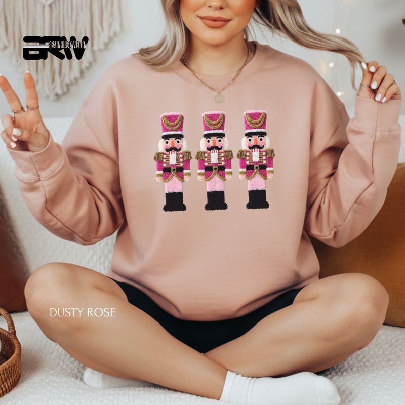 &#39;Nutcracker Yarn&#39; Christmas Crewneck Sweatshirt