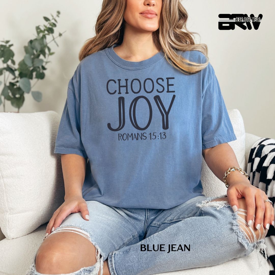 'Choose Joy' Faith Tee