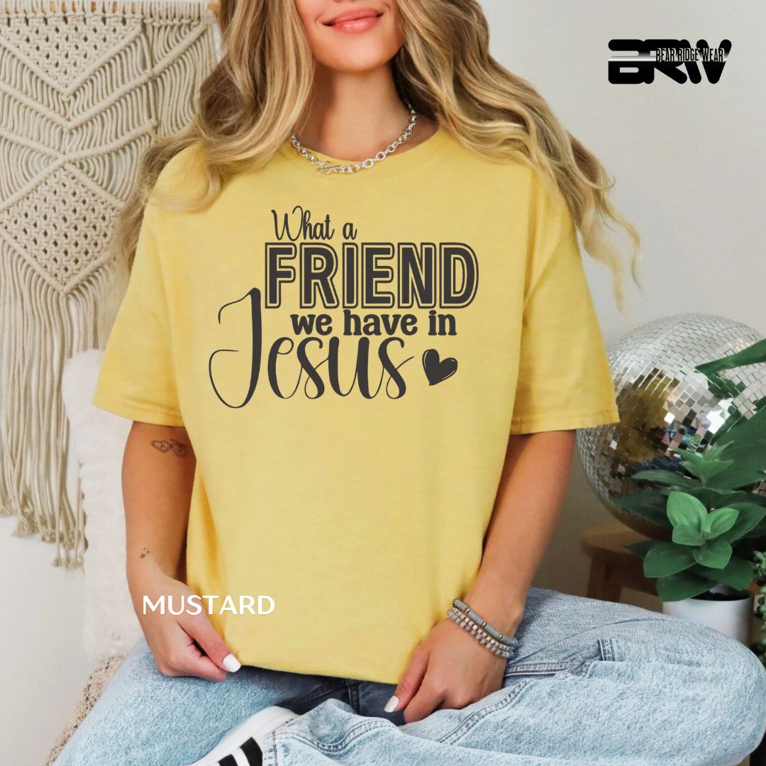 'What A Friend We Have In Jesus' Faith Tee