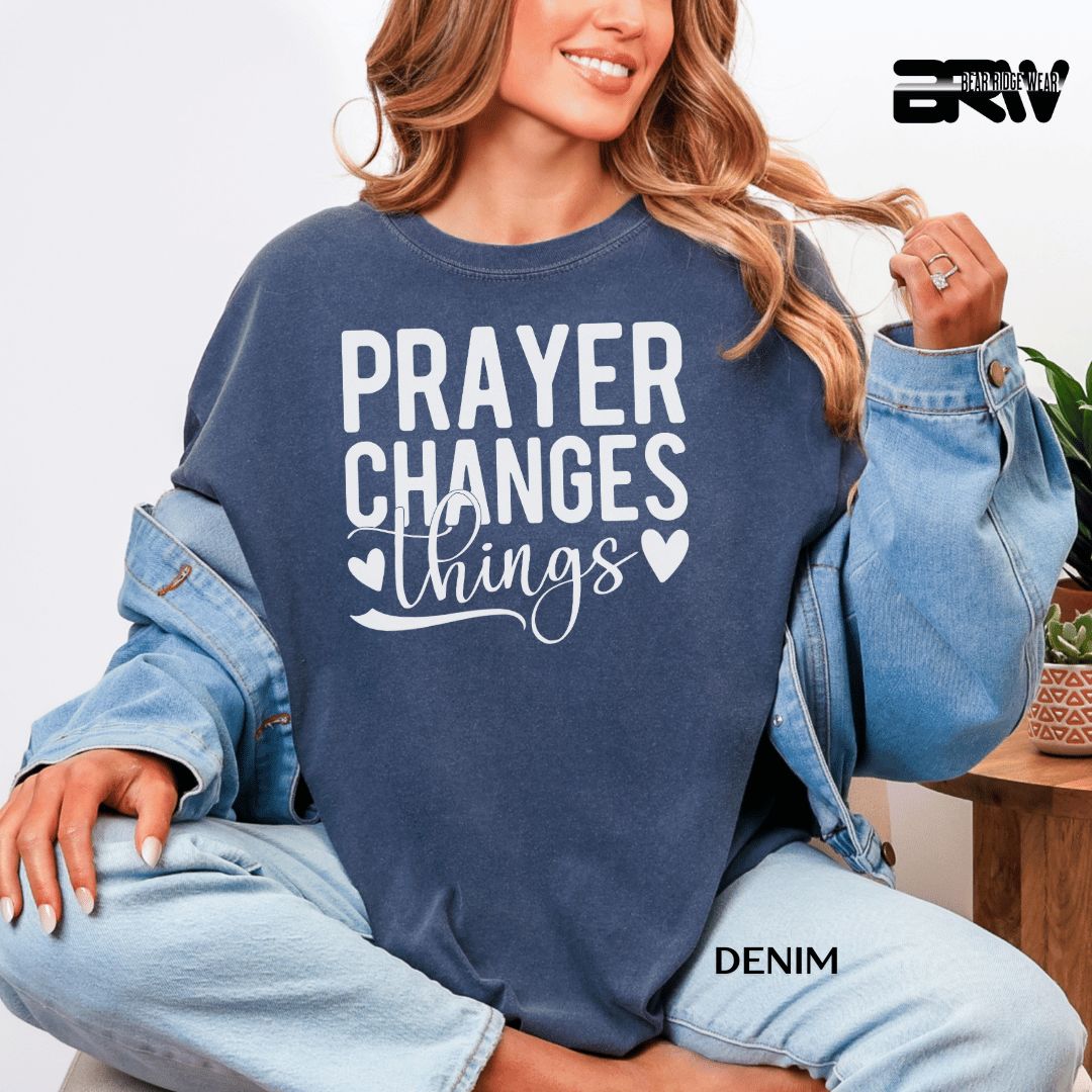 'Prayer Changes Things' Faith Tee