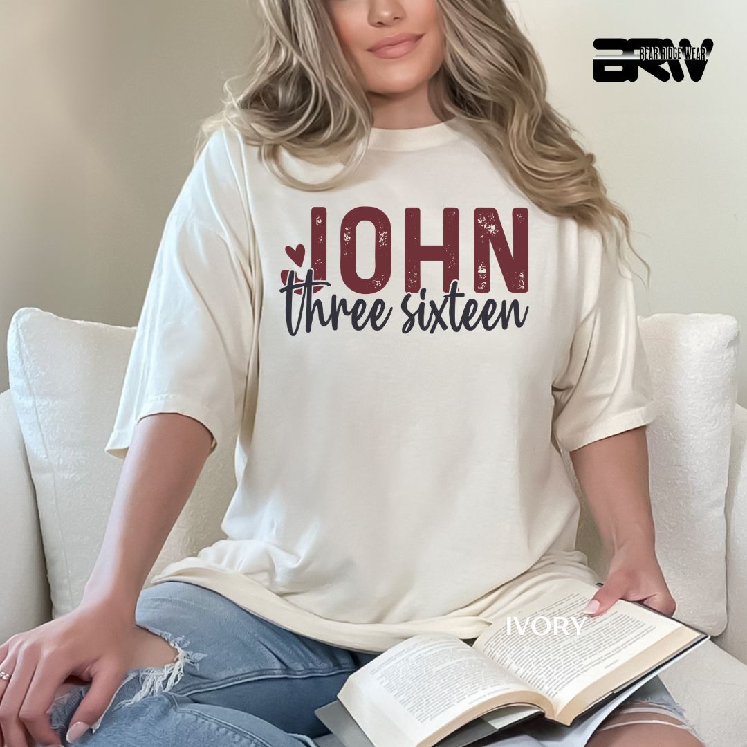 'John 3-16' Faith Tee