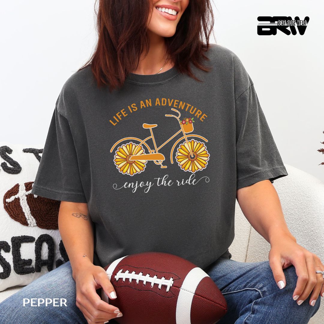 Life Is An Adventure-Bicycle' Spring Tee