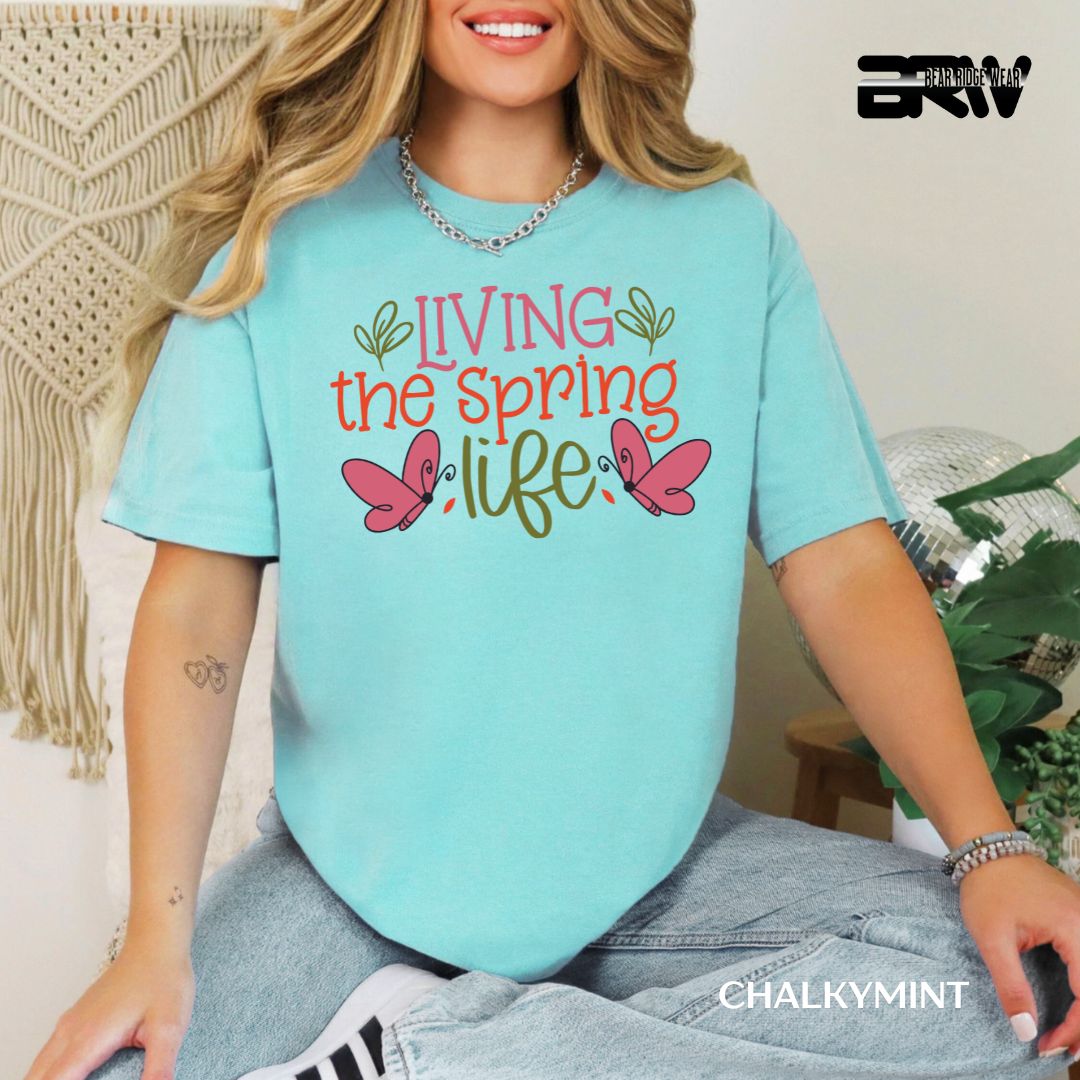 'Living The Spring Life' Spring Tee