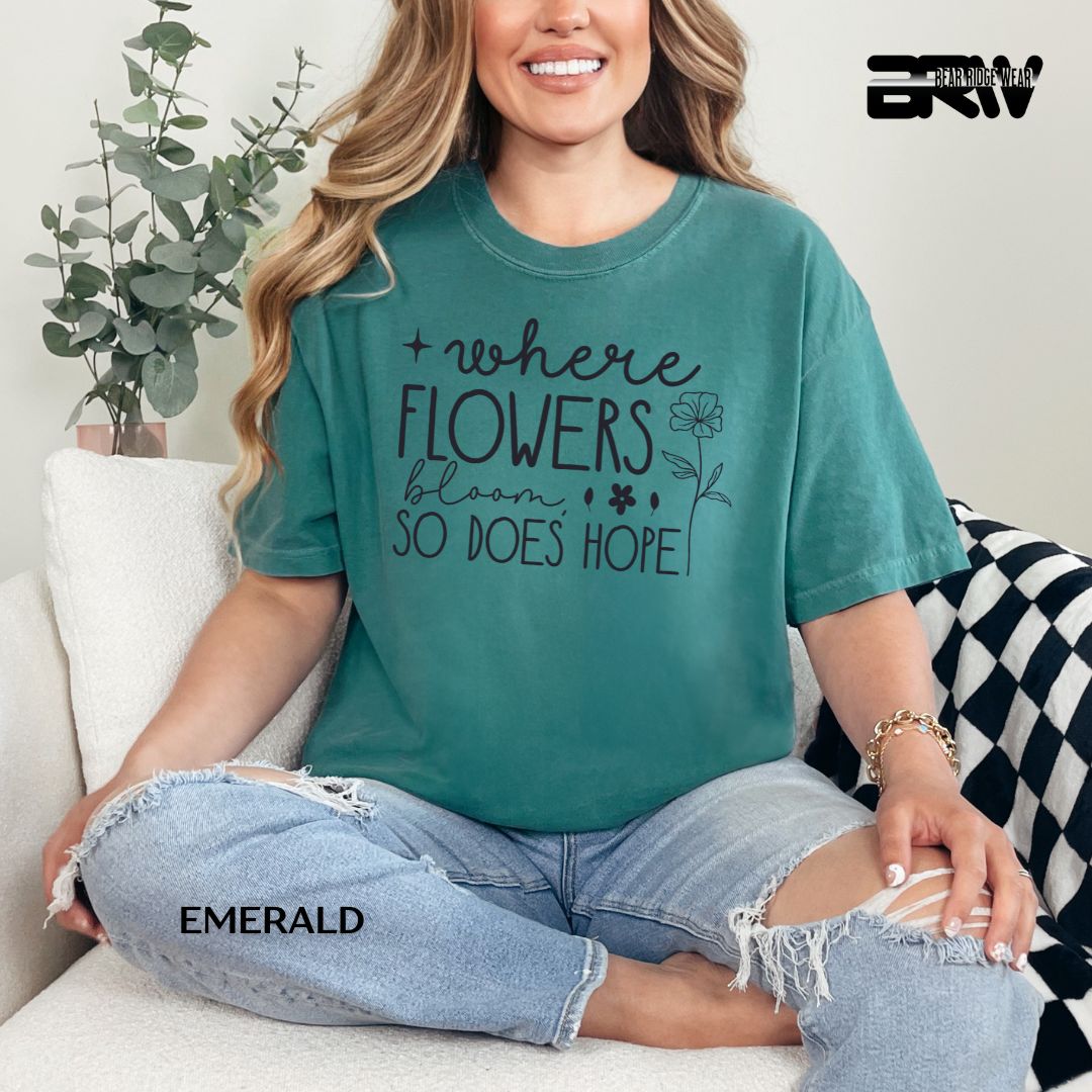 'Where Flowers Bloom' Spring Tee