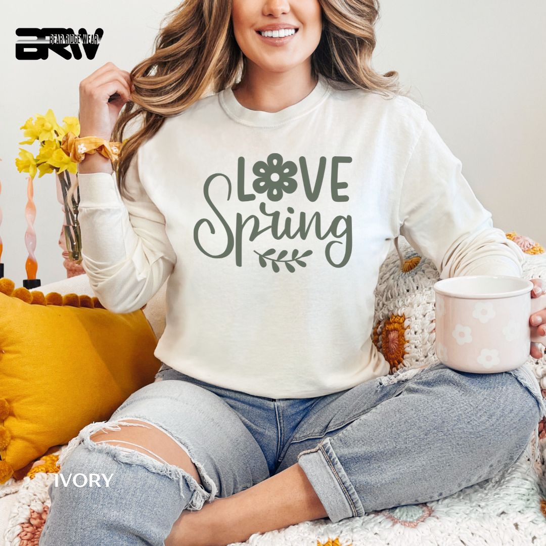 Love Spring' Spring  Long-Sleeve  Tee