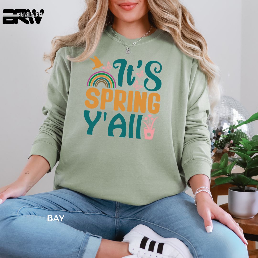 It's Spring Y'all' Spring Long-Sleeve Tee