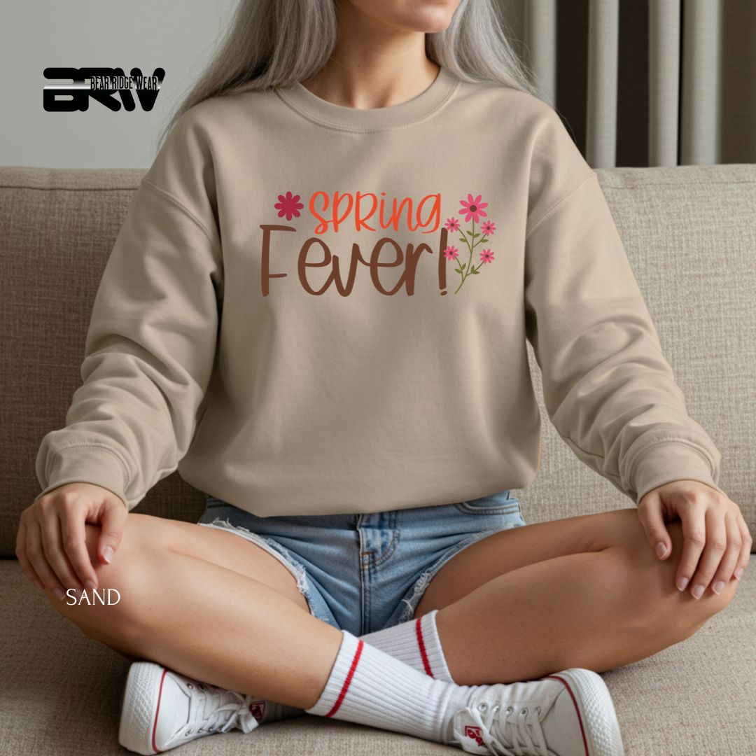 Spring Fever' Spring Crewneck Sweatshirt