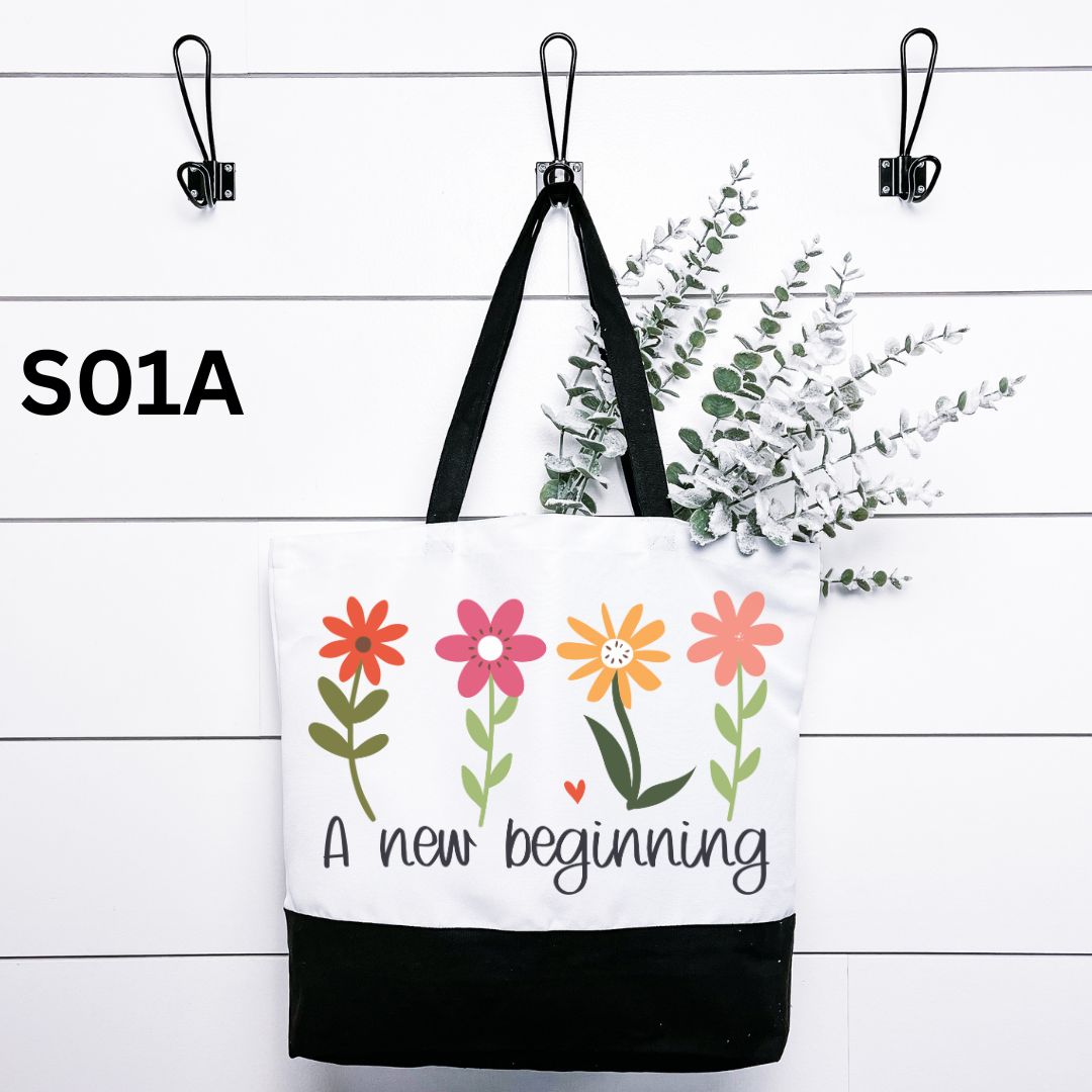 Spring Tote Bags, Color: S01A