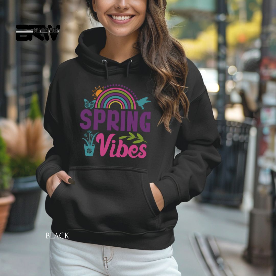 'Spring Vibes' Spring Hoodie
