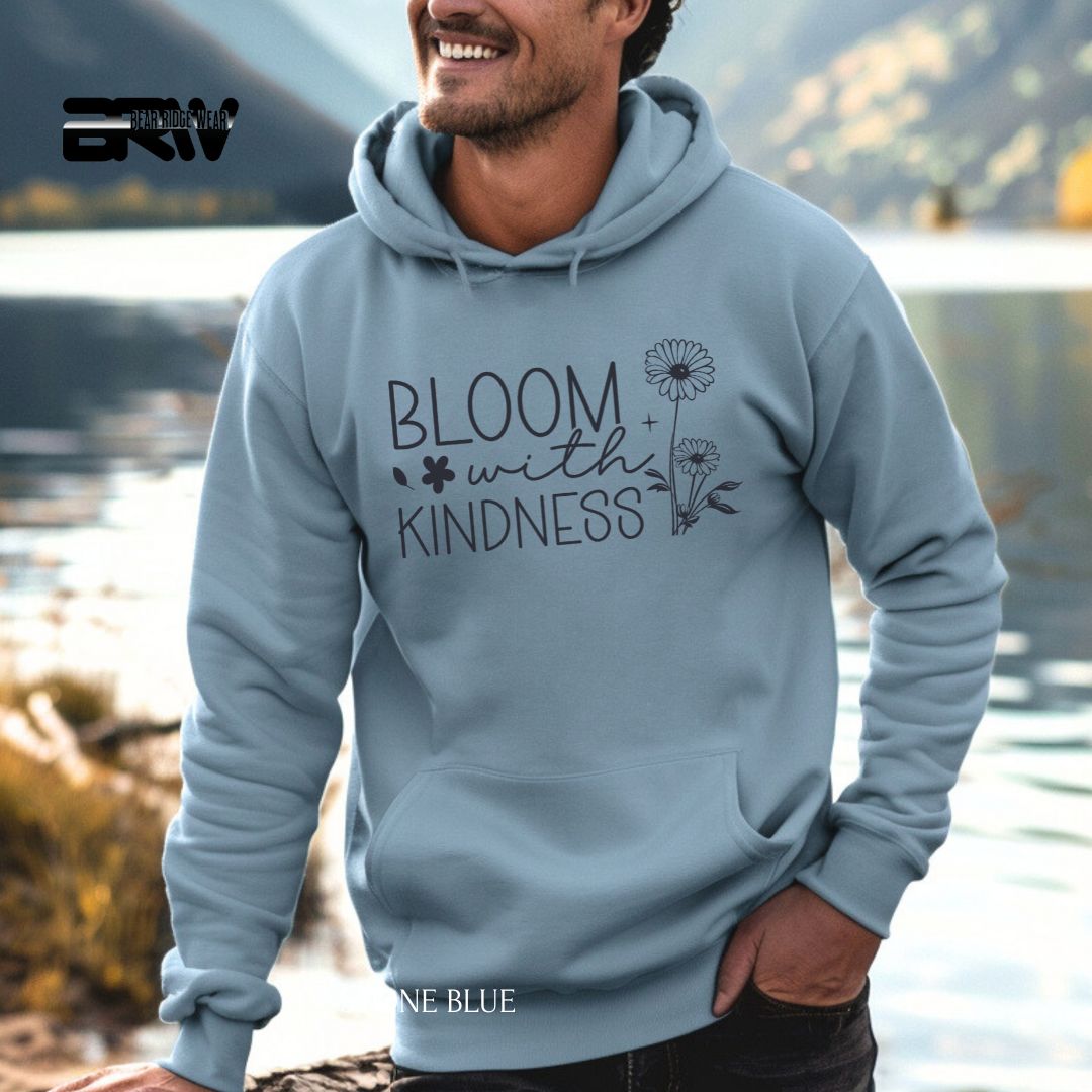 Bloom With Kindness' Spring Hoodie