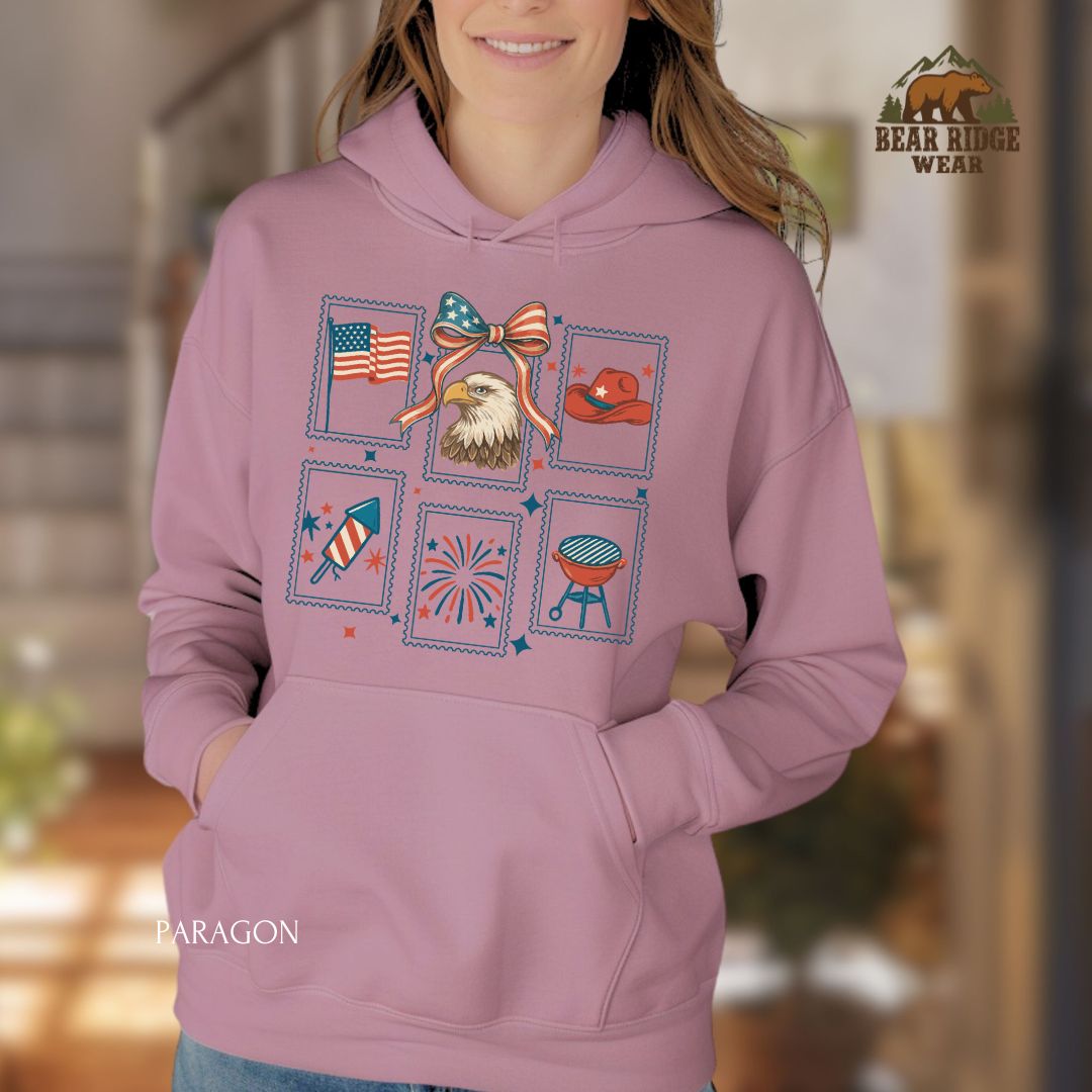 Stamps' Patriotic Hoodie