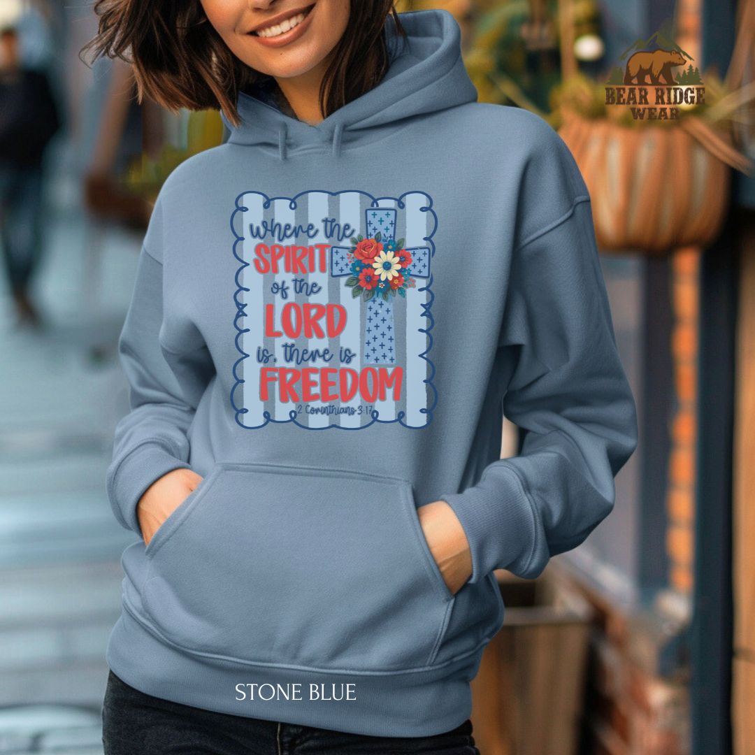 Spirit Of The Lord-Freedom' Patriotic Hoodie