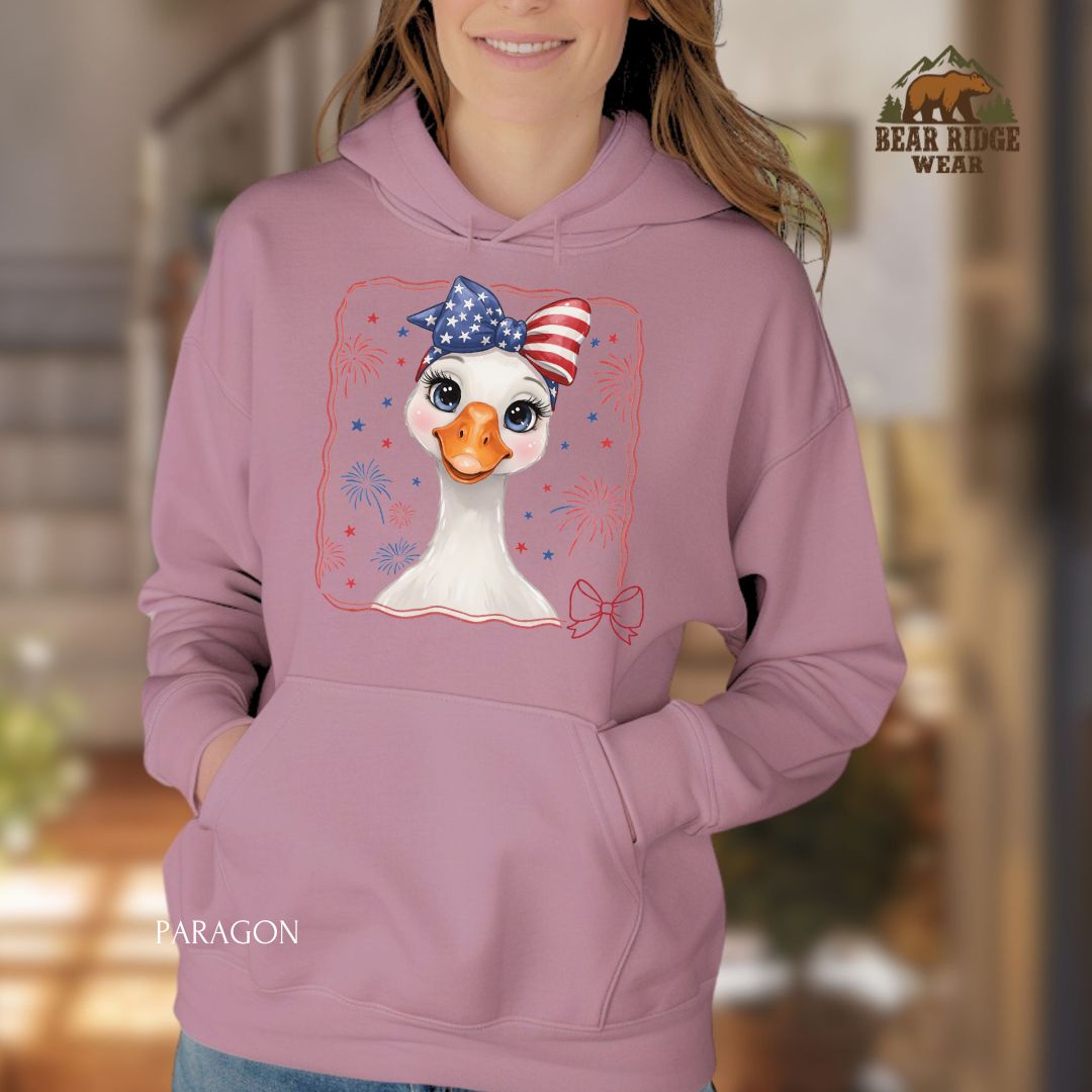 Goose Girl' Patriotic Hoodie