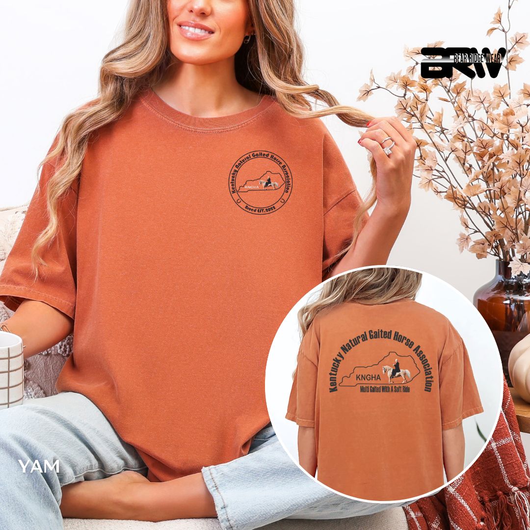 KNGHA Tee Black, Color: Yam, Size: 2XL