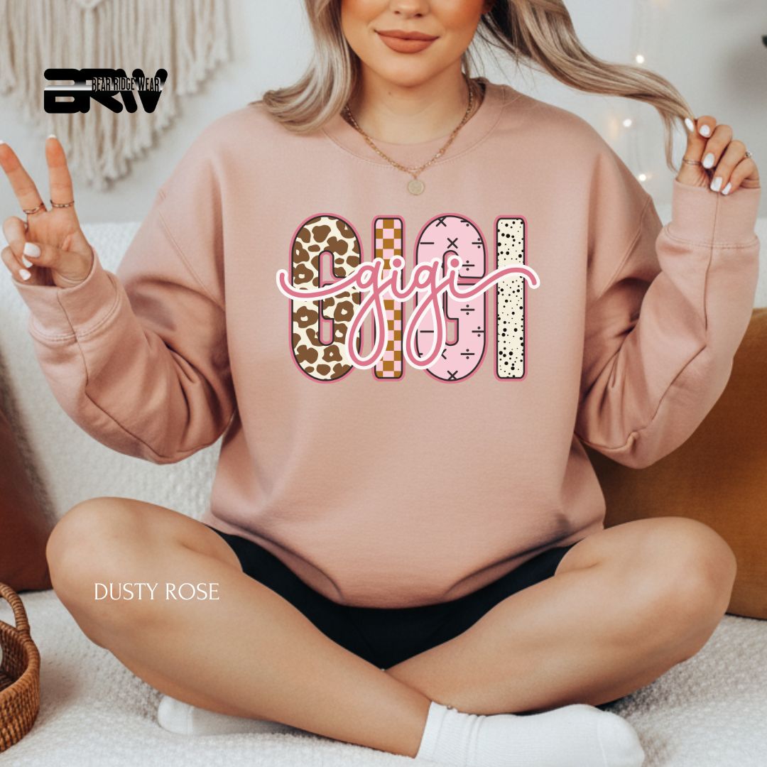 GiGi' Mother's Day Crewneck Sweatshirt
