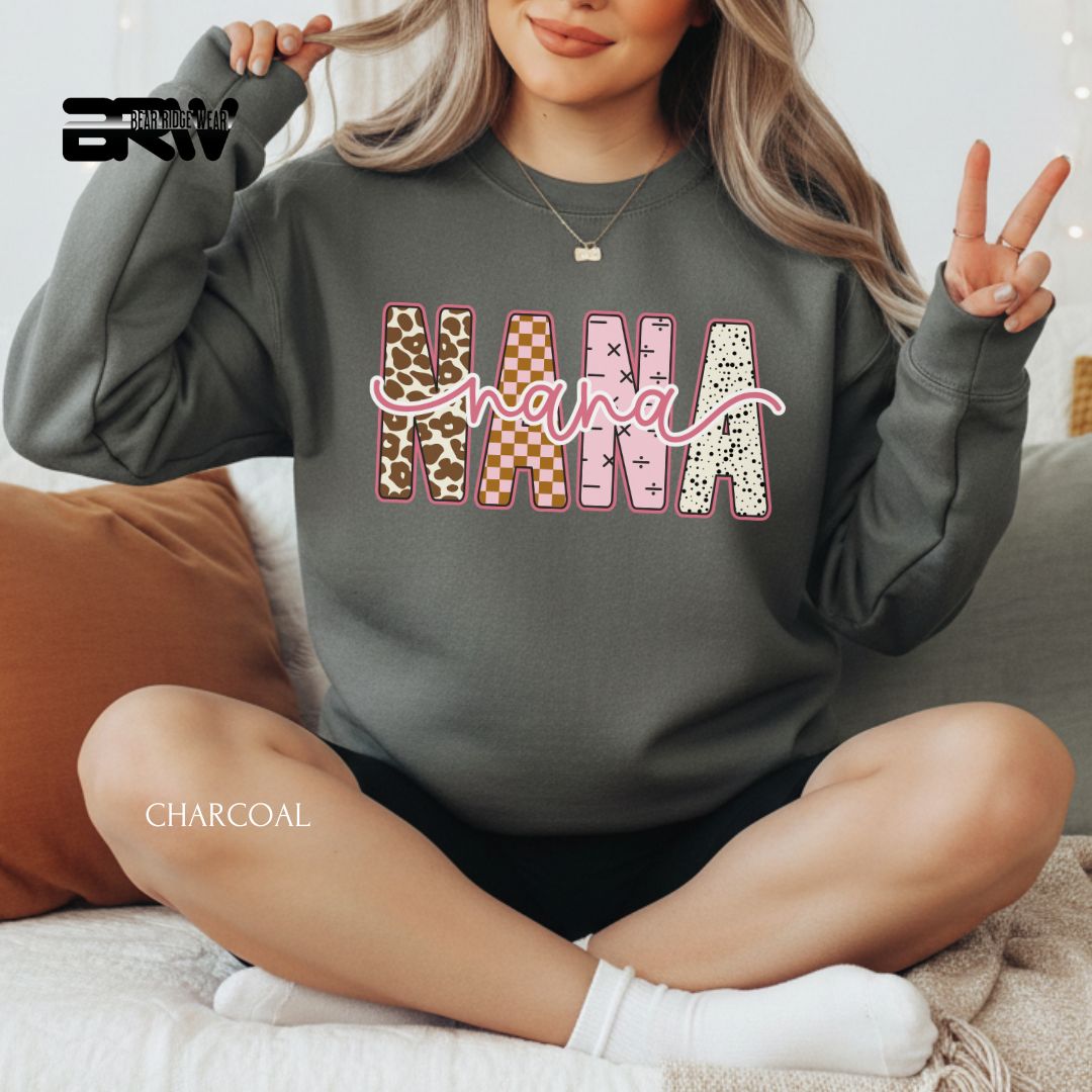 Nana' Mother's Day Crewneck Sweatshirt