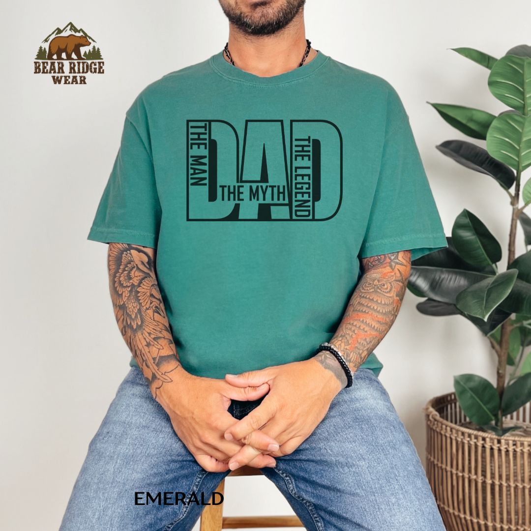 Dad-Man Myth Legend' Father's Day T-shirt