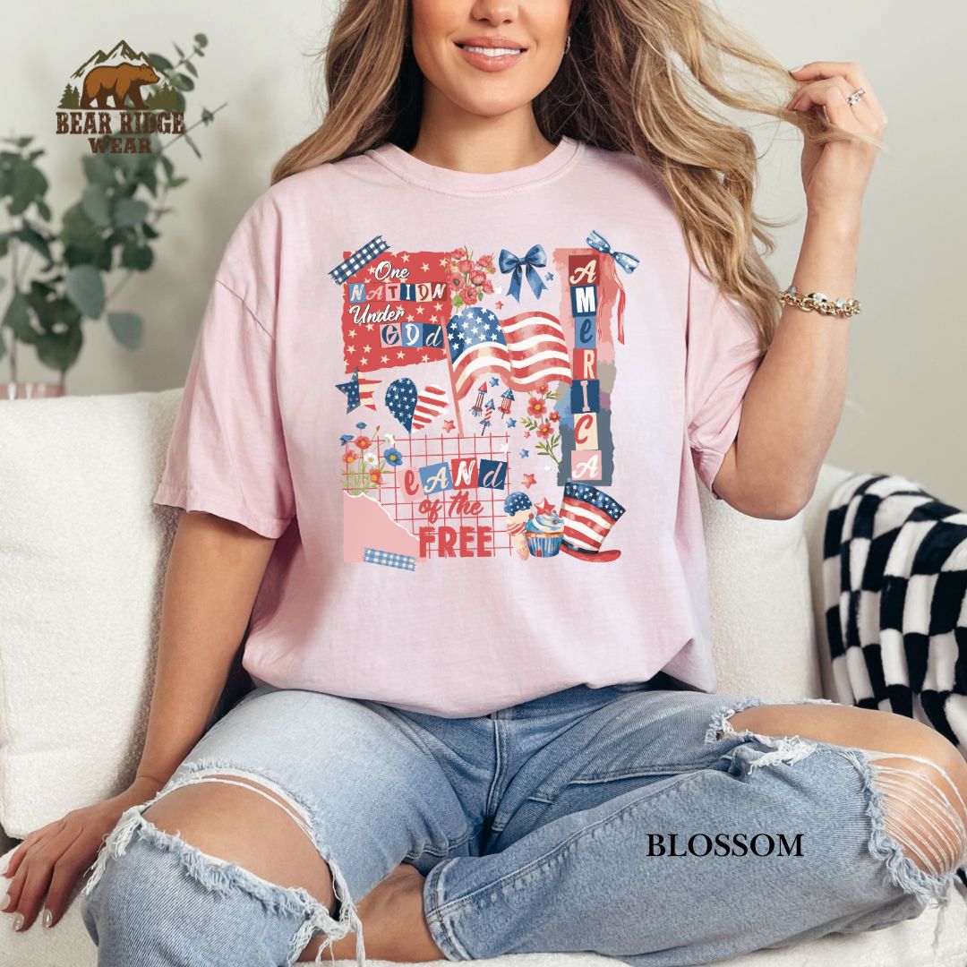 America-One Nation' Patriotic T-Shirts