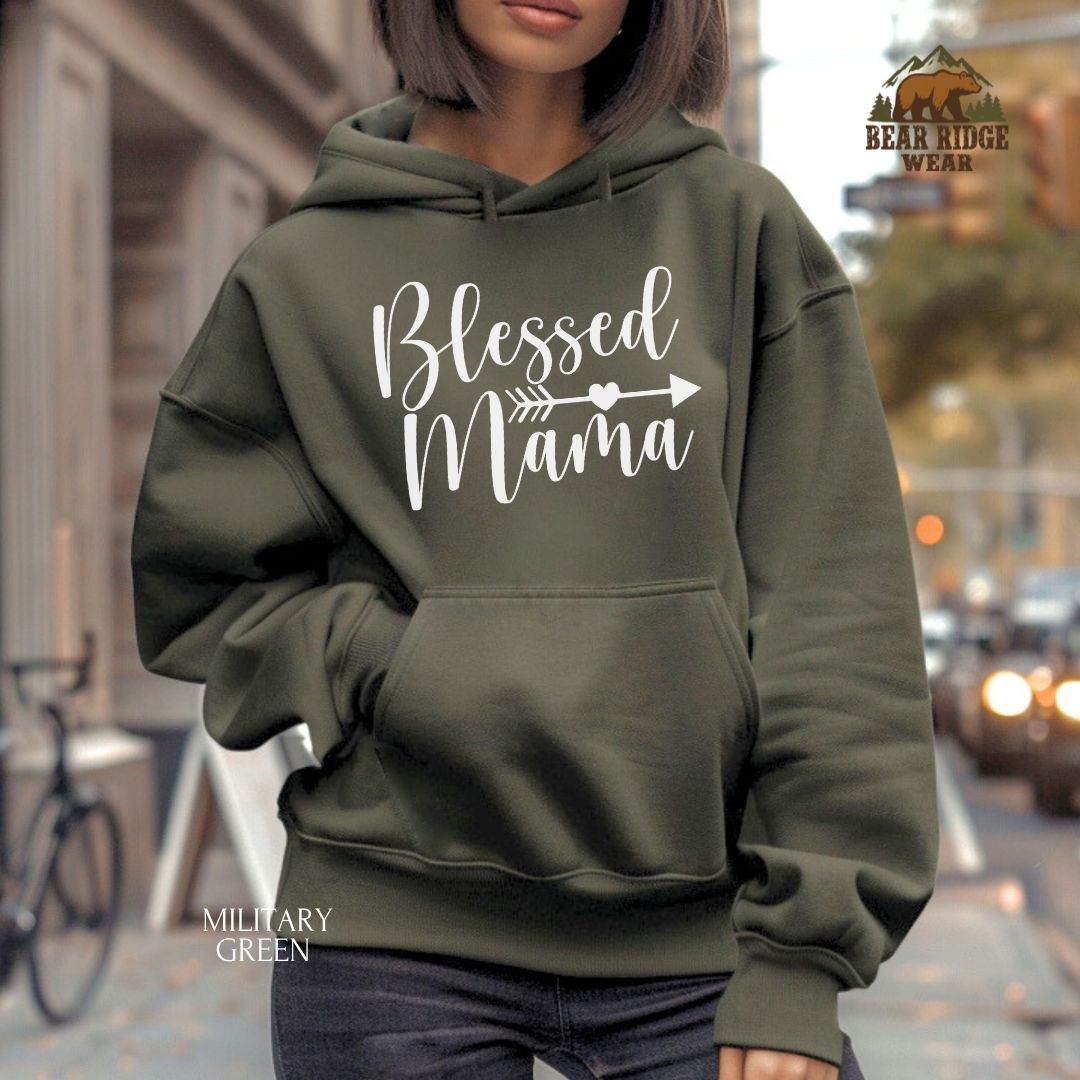 Blessed Mama-Arrow' Mother's Day Hoodie