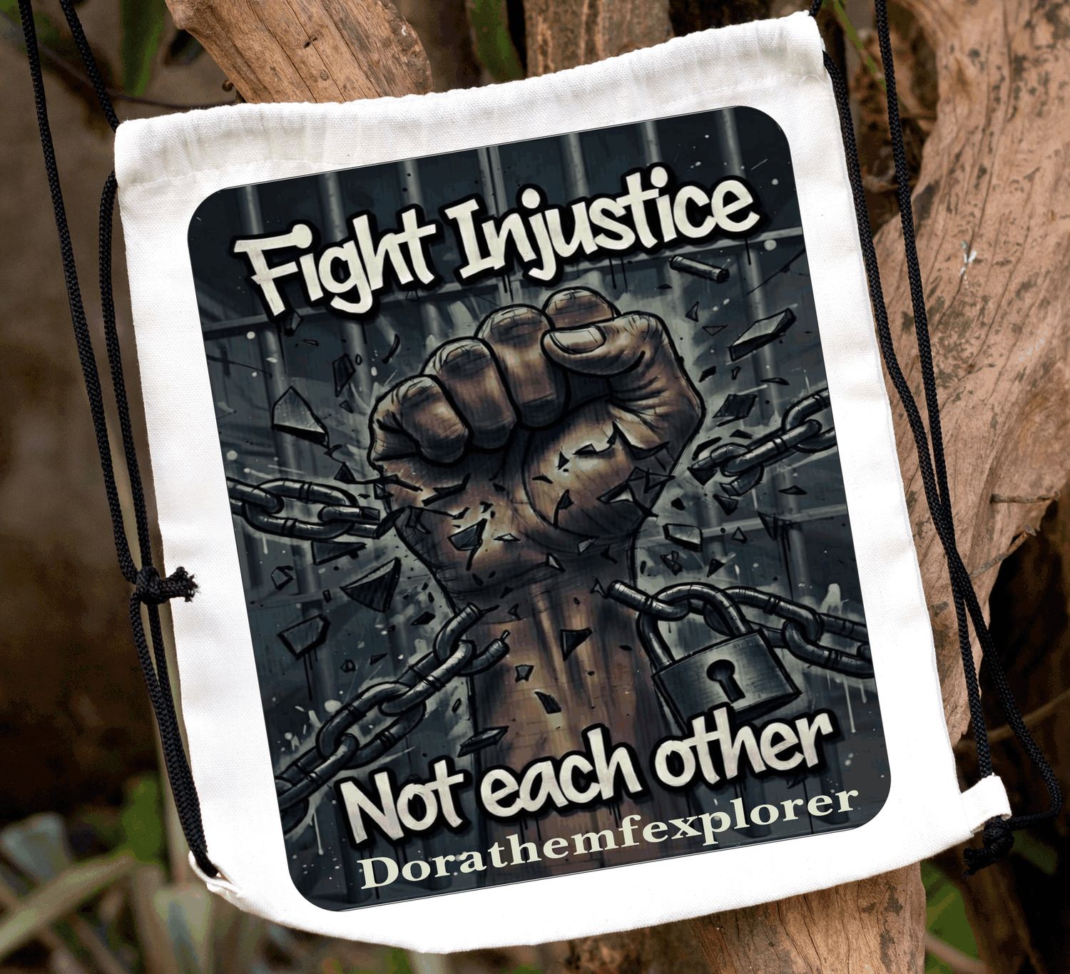 Backpack, Color: Fight Injustice