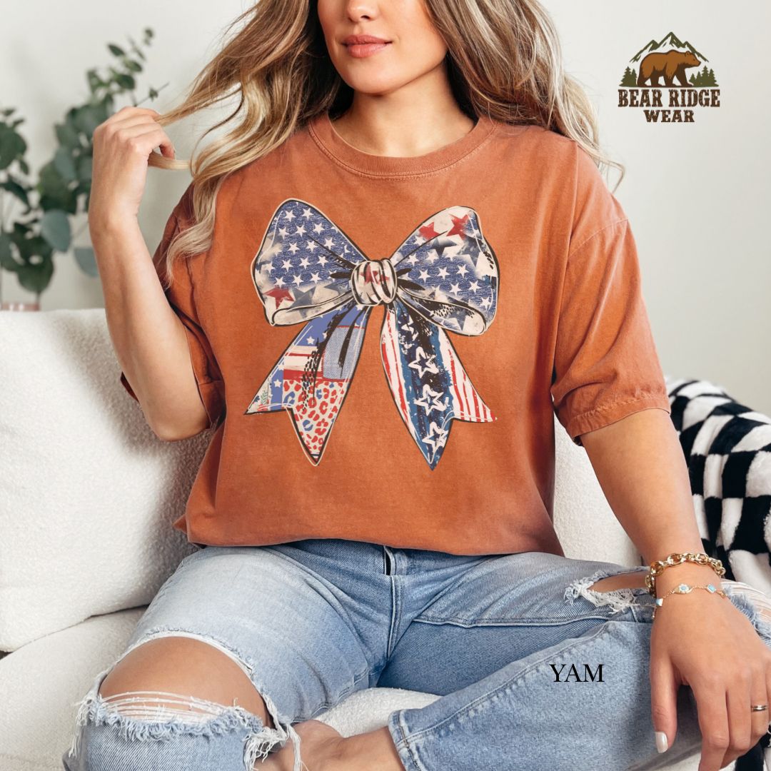 Bow' Patriotic T-Shirts