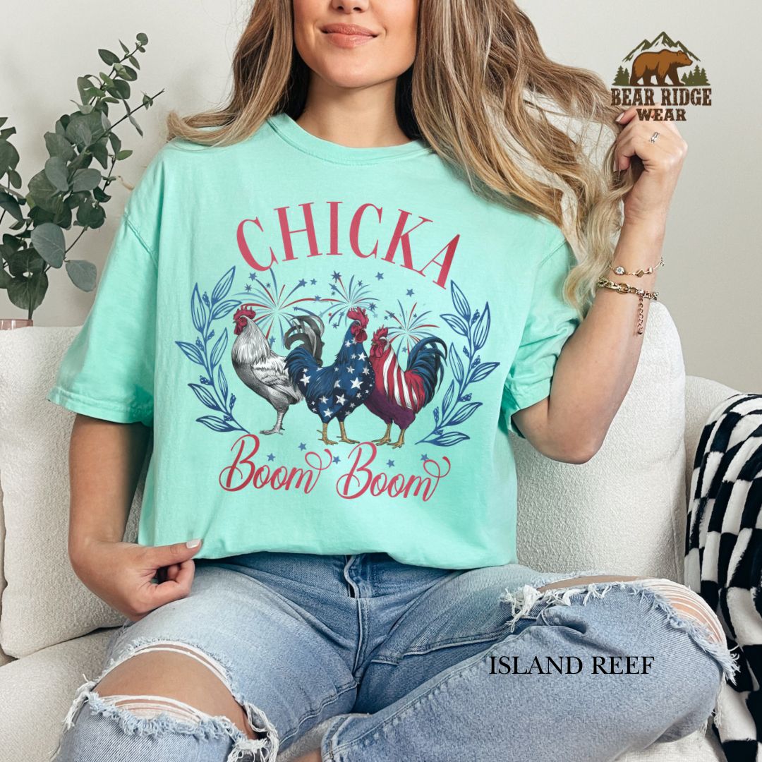 Chicka Boom Boom' Patriotic T-Shirts