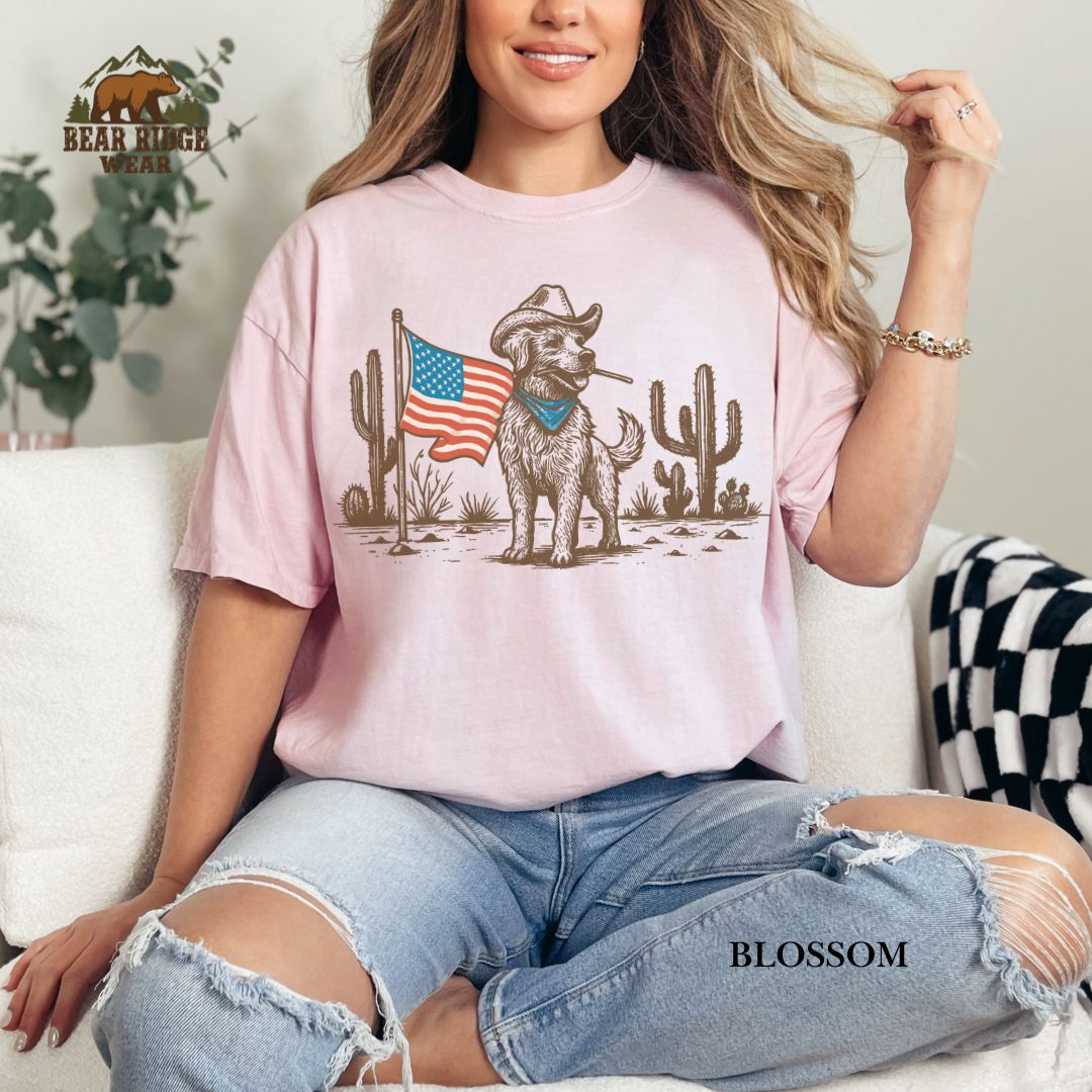 Dog-Flag' Patriotic T-Shirts