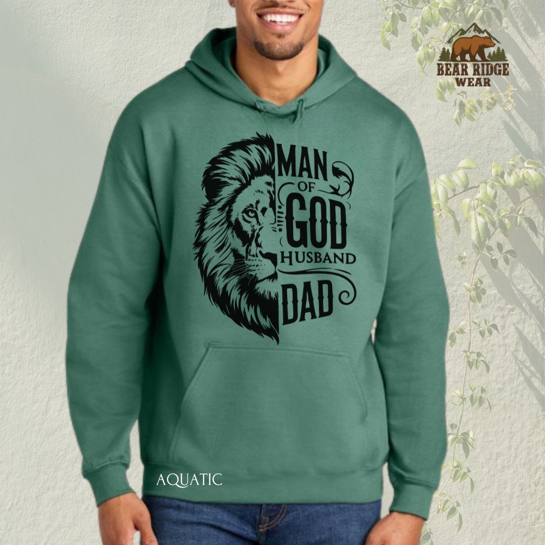 Man Of God' Father's Day Hoodie