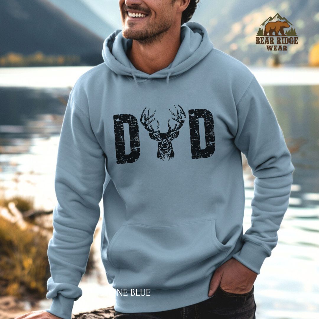 Dad Deer' Father's Day Hoodie