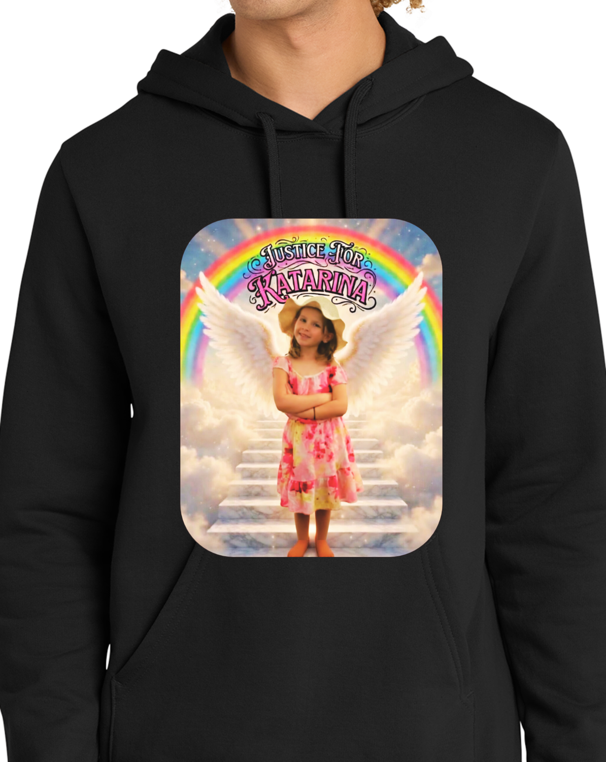 Justice for Katarina Hoodie, Color: Black, Size: S