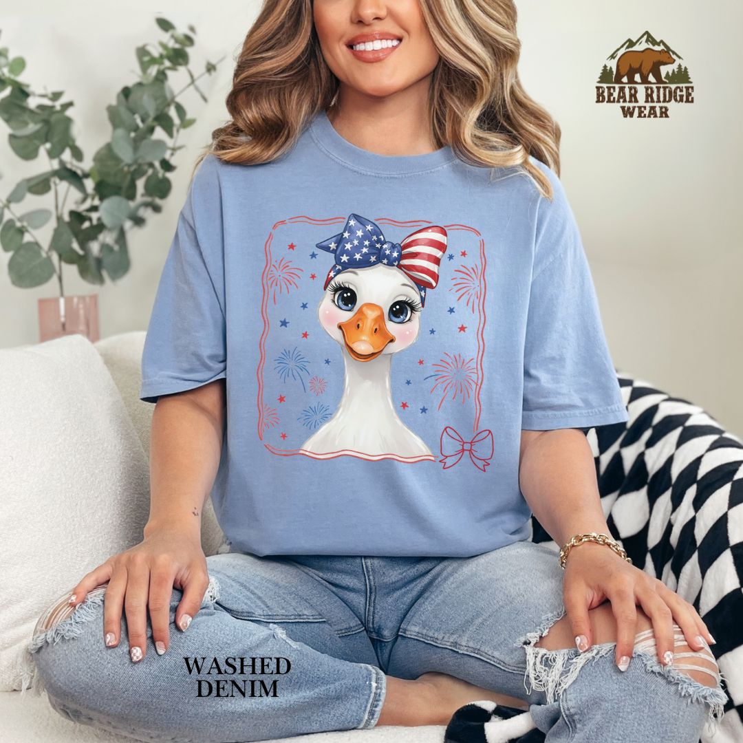 Goose Girl' Patriotic T-Shirts