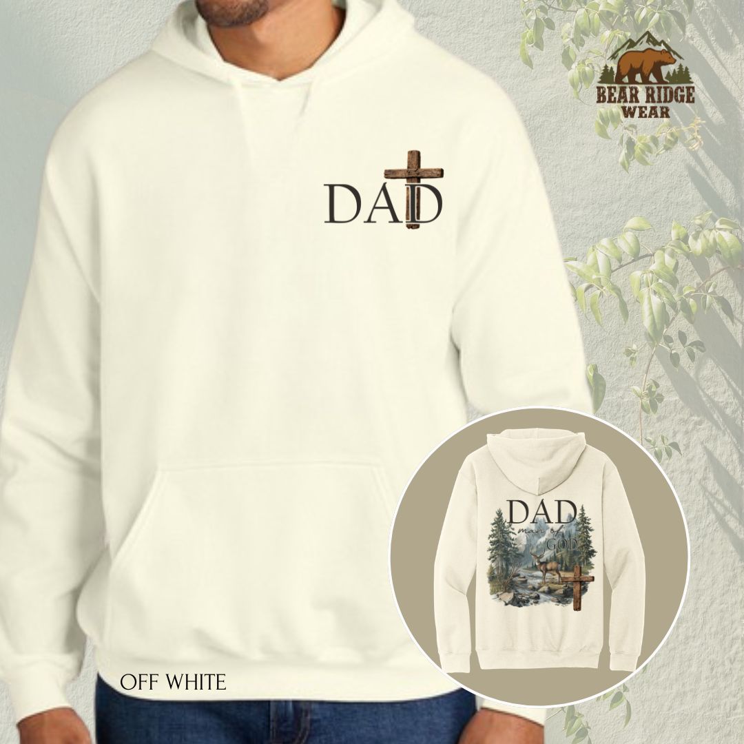 Dad Man Of God' Father's Day Hoodie